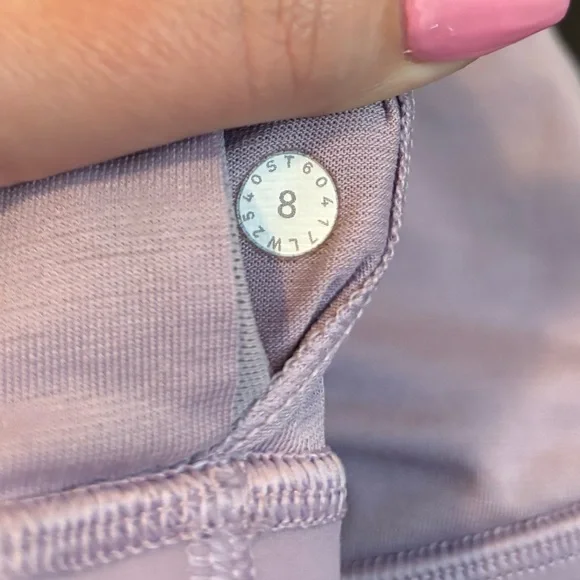 Lululemon Energy Bra - Soul Cycle Logo - Lilac - Size 8 - Picture 5 of 7